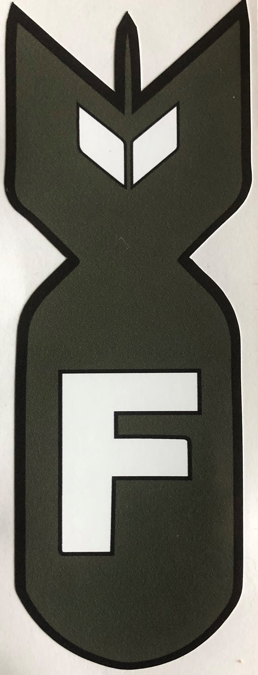 F Bomb Sticker