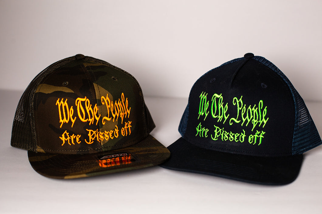 We the People Are Pissed Off Trucker Hat